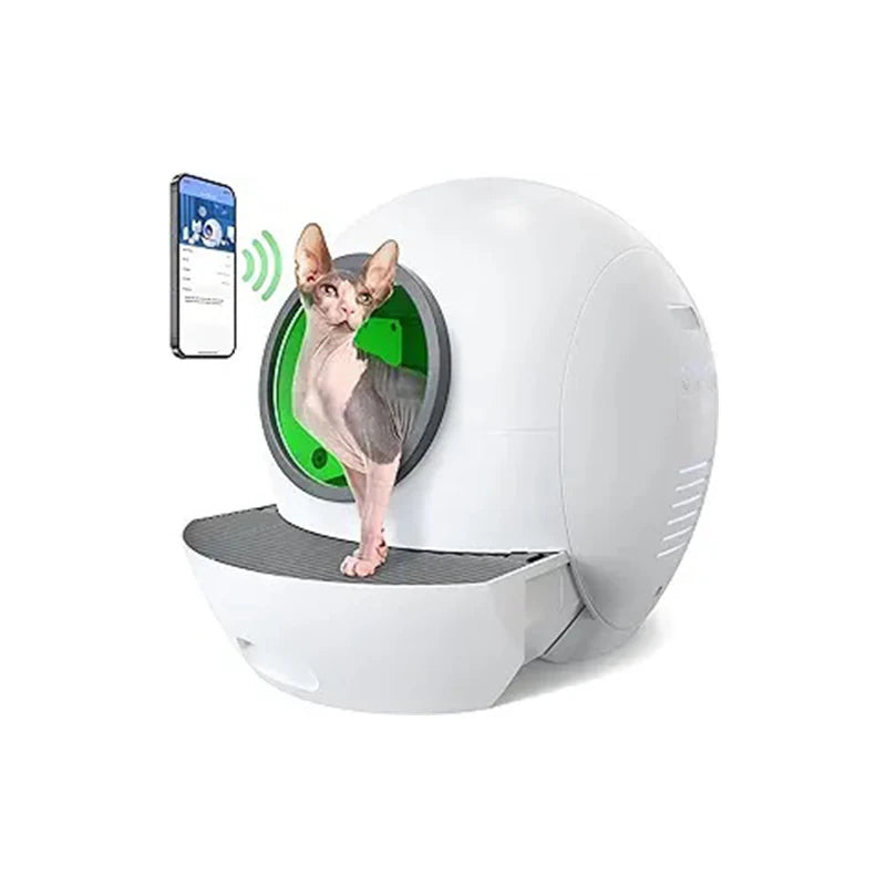 Automatic Cat Litter Box 60L Large Space Self-Cleaning Cats Toilet Odor Free Litter Tray Sandbox for Cat Sandbox Pet Supplies